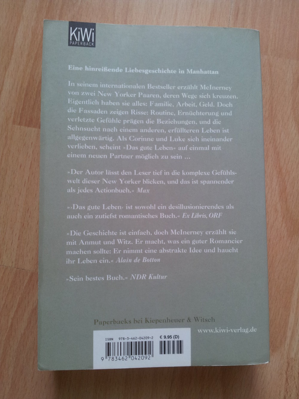  Buch - Das gute Leben - Jay McInerney 