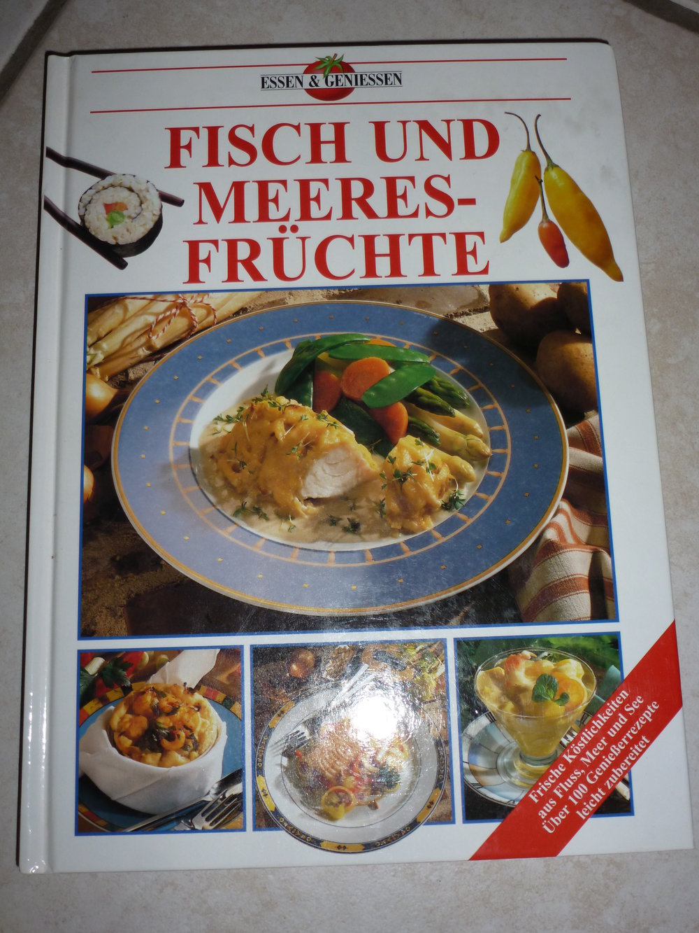 Meeresfrüchte - tolles Kochbuch rund um Fisch und co