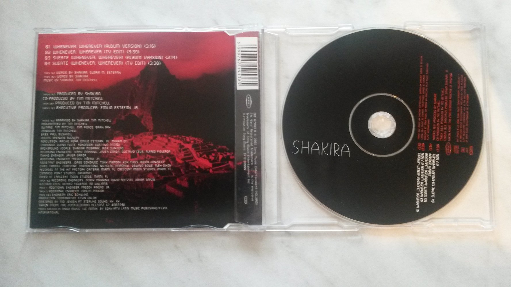 Shakira Whenever Wherever