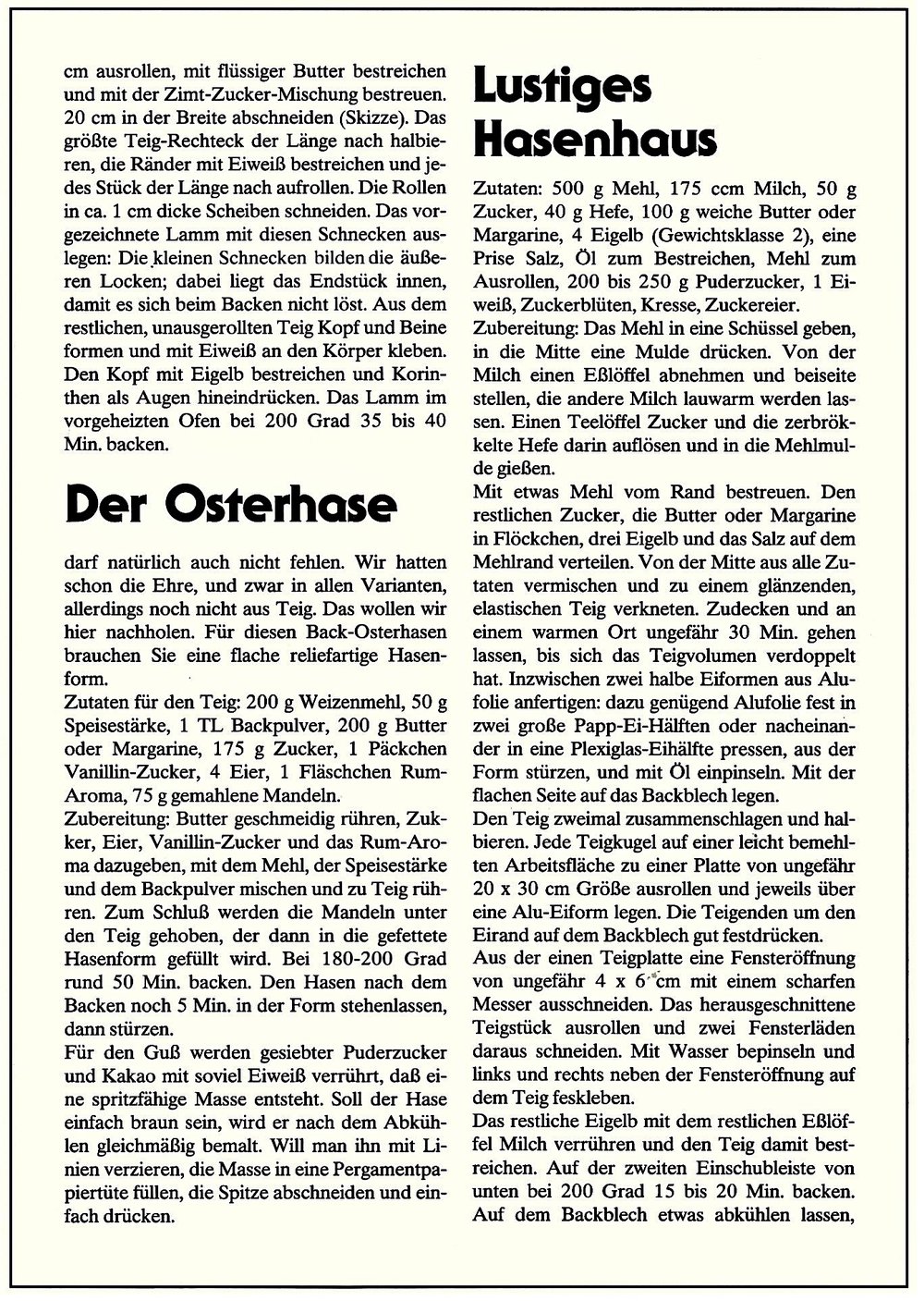 Das große Osterbuch - Feiern mit der Familie