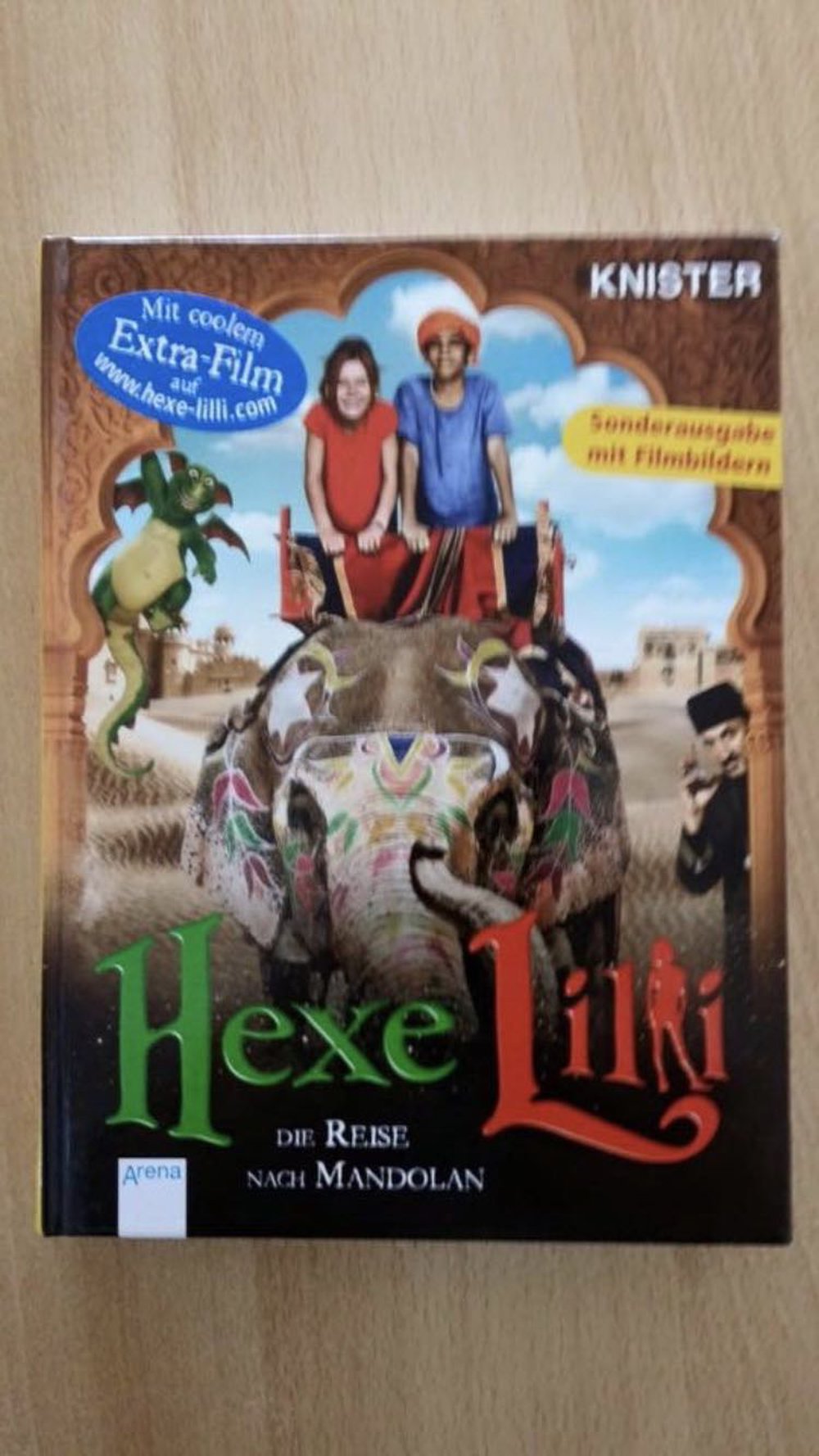 Verkaufe Hexe Lilli Buch zum Film mit Film echten Bildern 
