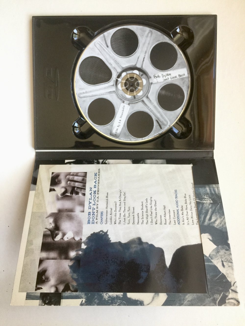 DVD Bob Dylan: Don't Look Back 1965 Concert Film (D.A. Pennebaker)