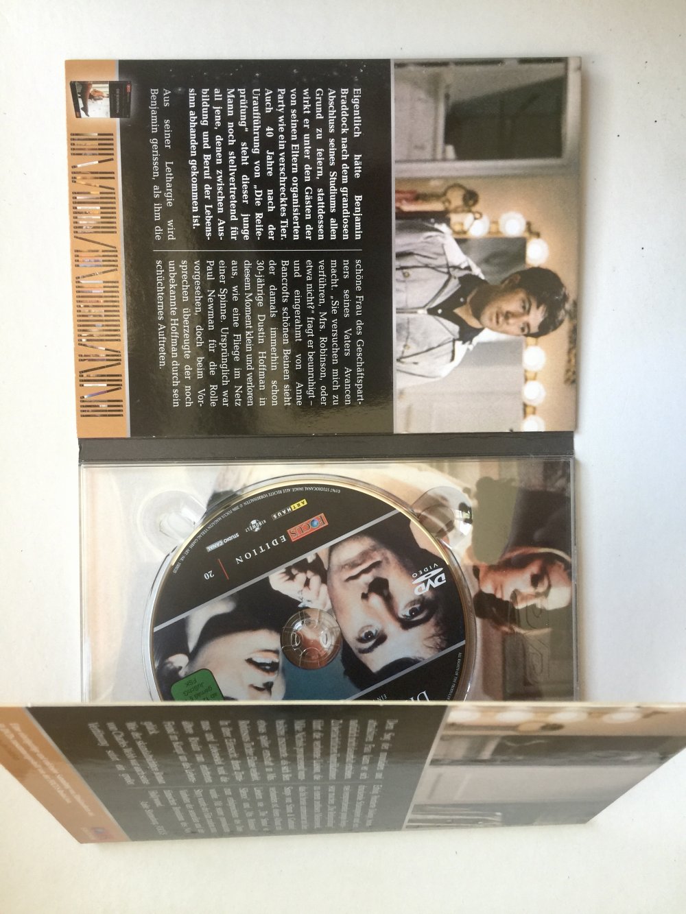 DVD: Die Reifeprüfung - FOCUS-Edition 20 mit Dustin Hoffman, Anne Bancroft, Katharine Ross von Mike Nichols