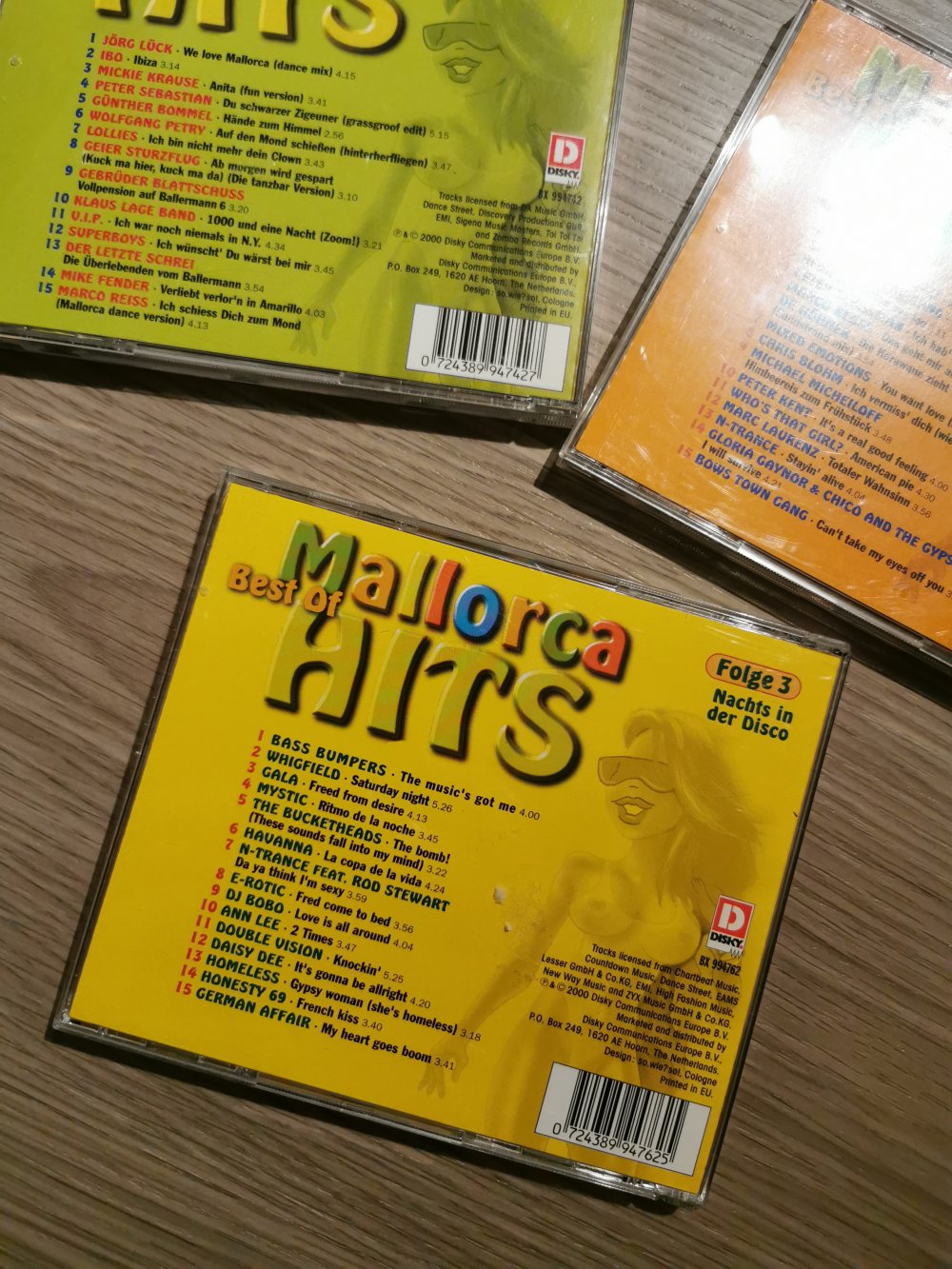 CDs Mallorca Hits 1-3