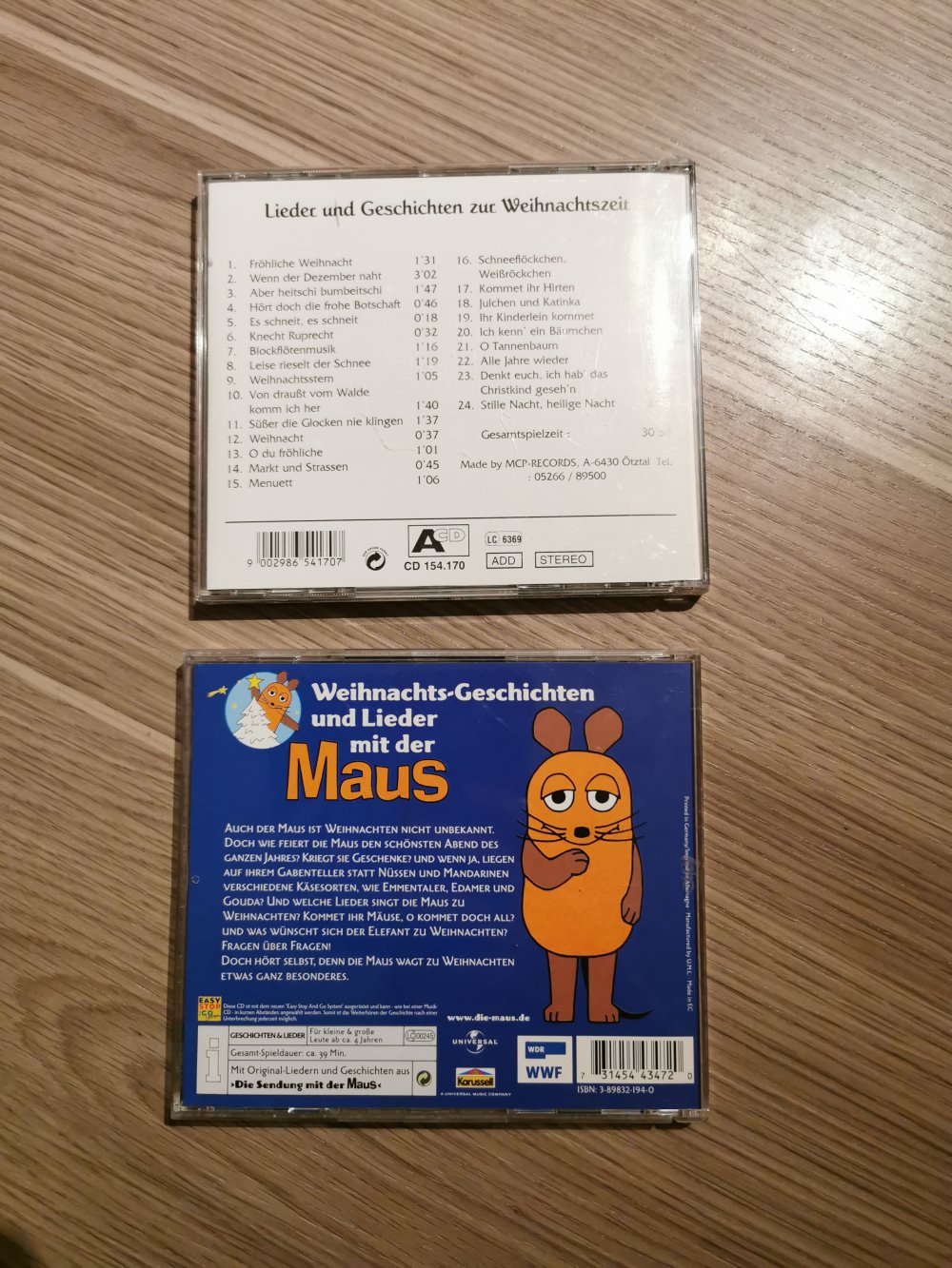 Weihnachts CDs Kinder 