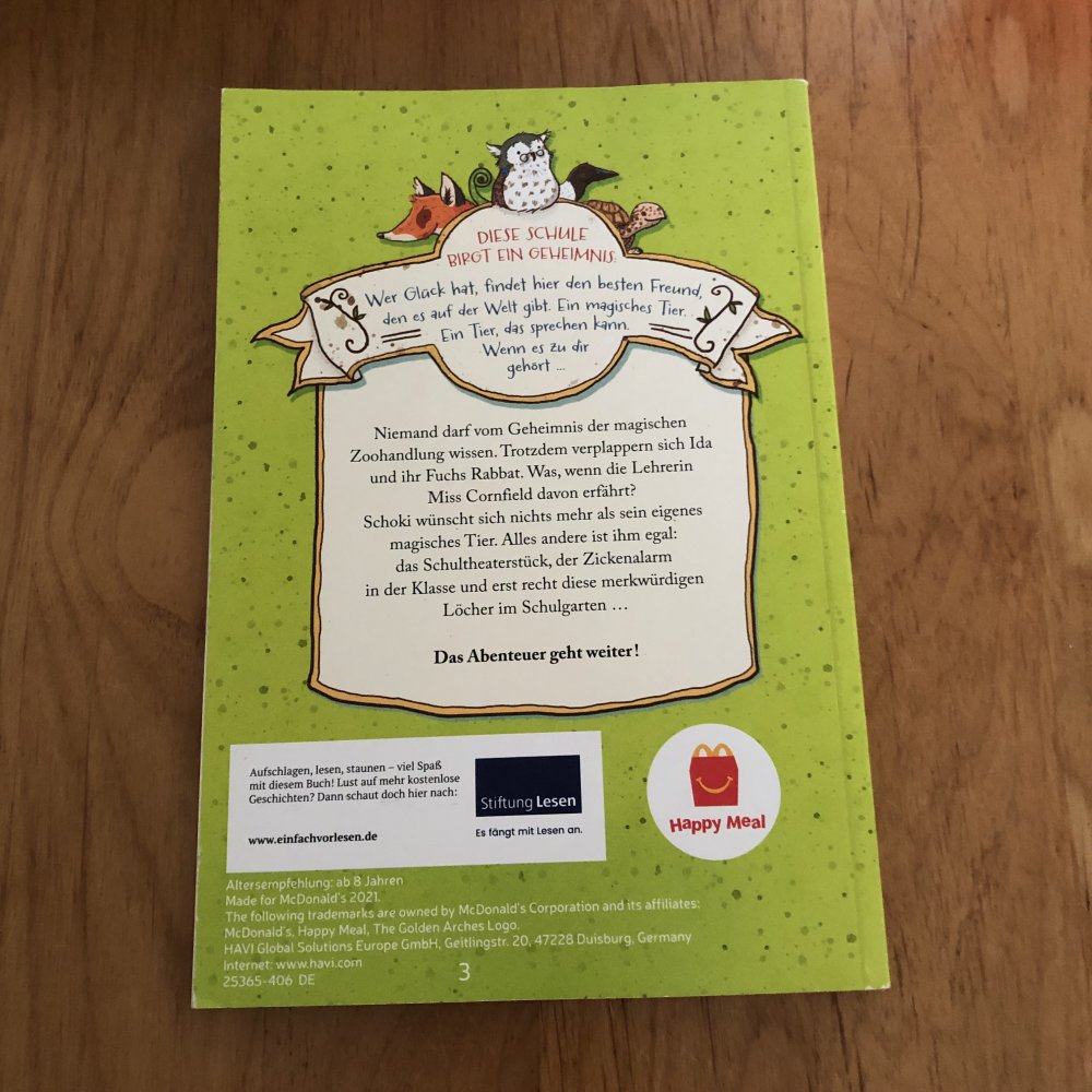 Die magische Schule der Tiere Voller Löcher