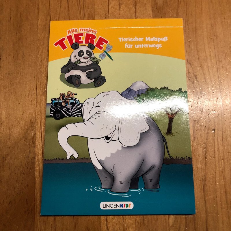 Alle meine Tiere Malspaß für unterwegs