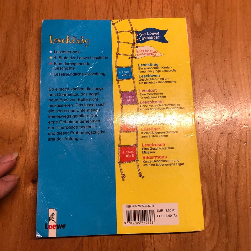 Lesekönig Die Tigerbande