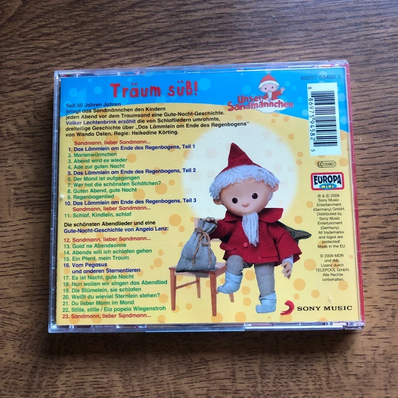 CD vom Sandmännchen Träume süß
