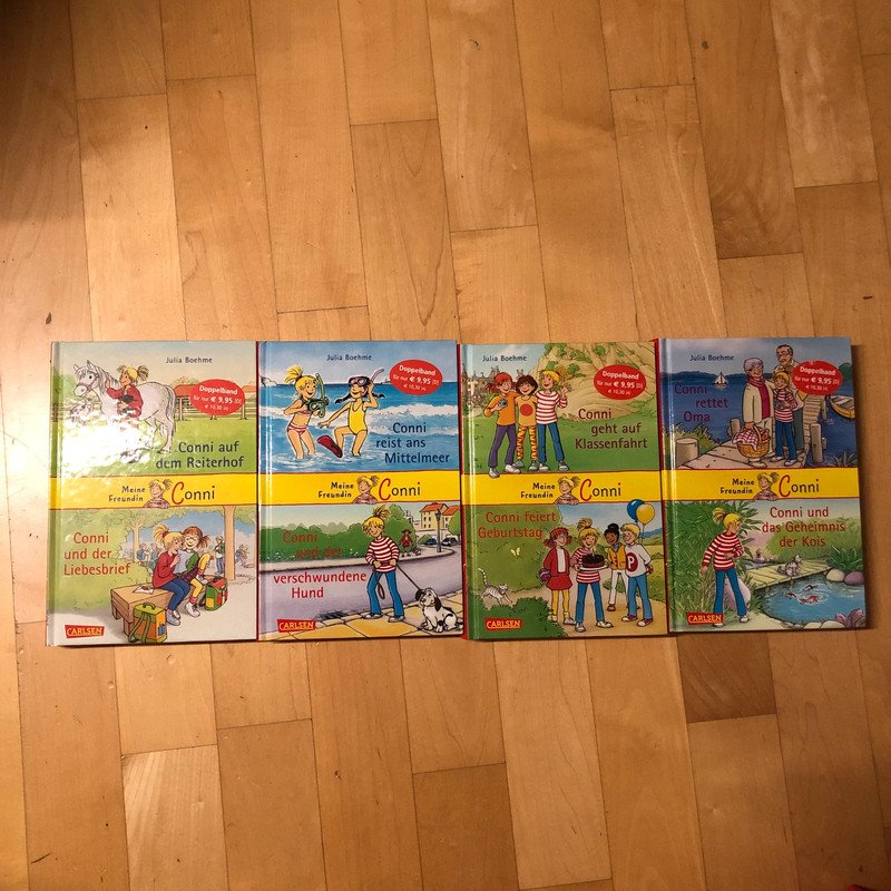 4 Bücher Meine Freundin Conni im Schuber