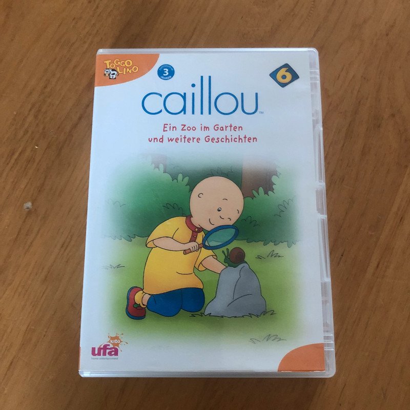 DVD Caillou Ein Zoo im Garten und weitere Geschichten