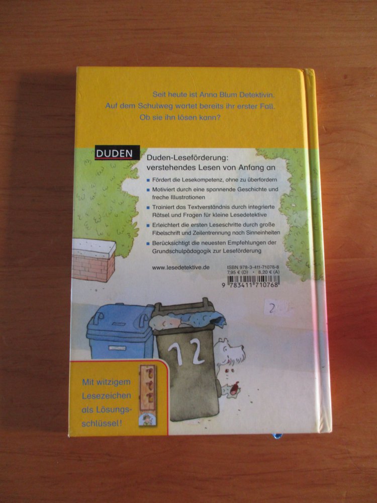 Klarer Fall für Anna Blum! Leseförderung mit System
