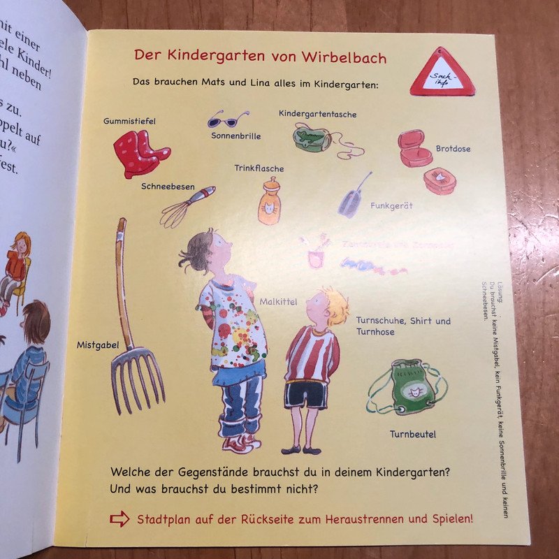Ein Krokodil im Kindergarten Mats&Lina