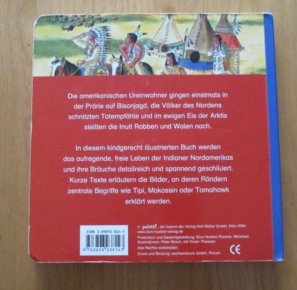 Tolles Buch über Indianer