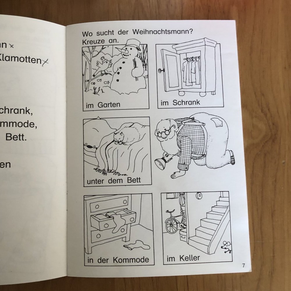 Lerne Lesen Weihnachtsmann in Not
