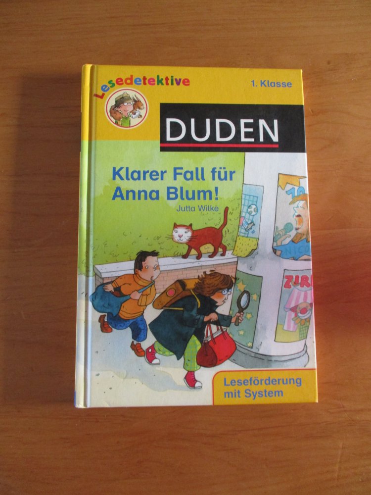 Klarer Fall für Anna Blum! Leseförderung mit System