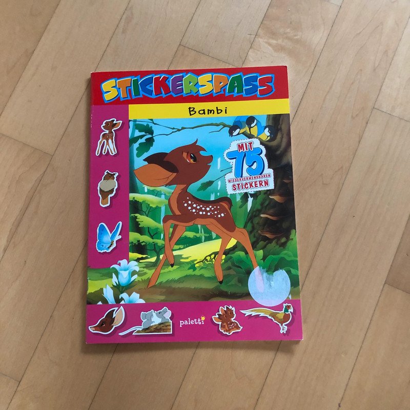 Stickerspass Bambi von paletti
