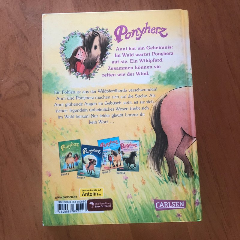 Ponyherz Anni rettet das Fohlen gebunden 