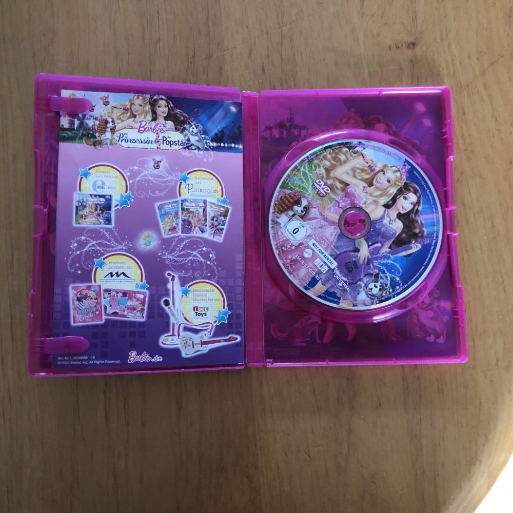 Barbie Die Prinzessin und der Popstar DVD 