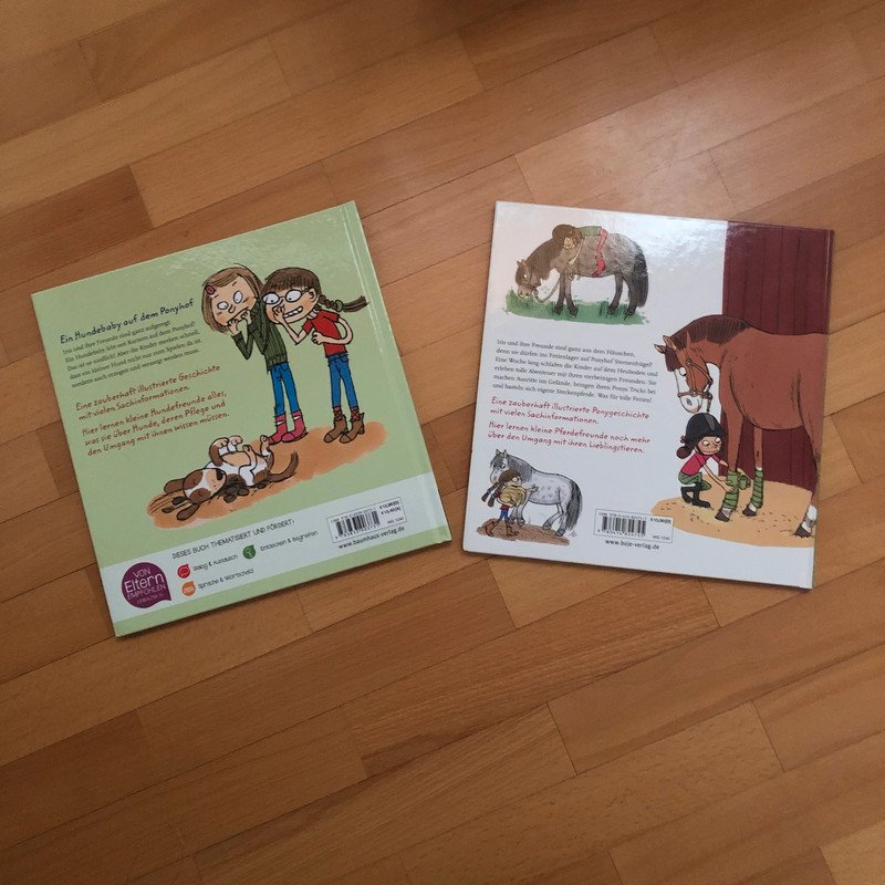2 Bücher vom Ponyhof Sternenhügel