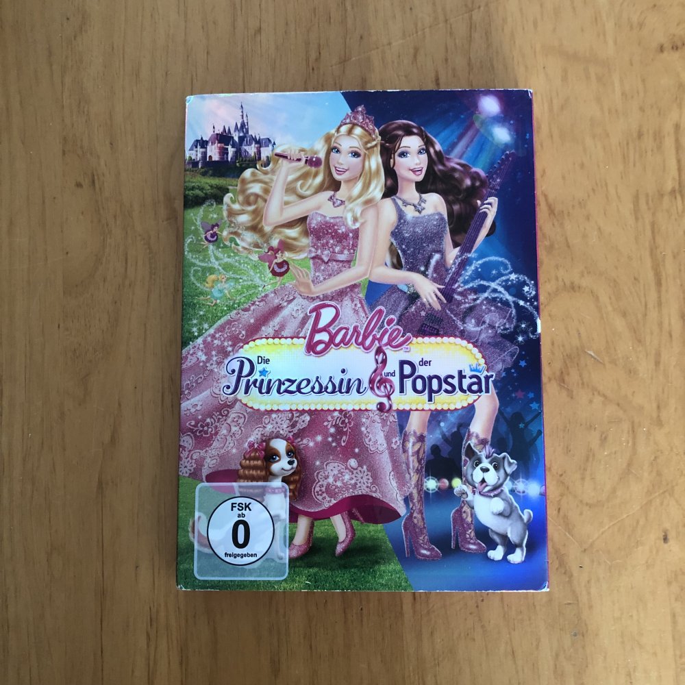 Barbie Die Prinzessin und der Popstar DVD 