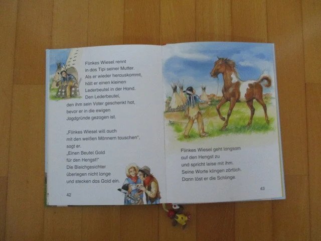 Pferdebuch Pferdegschichten mit Lesezeichen