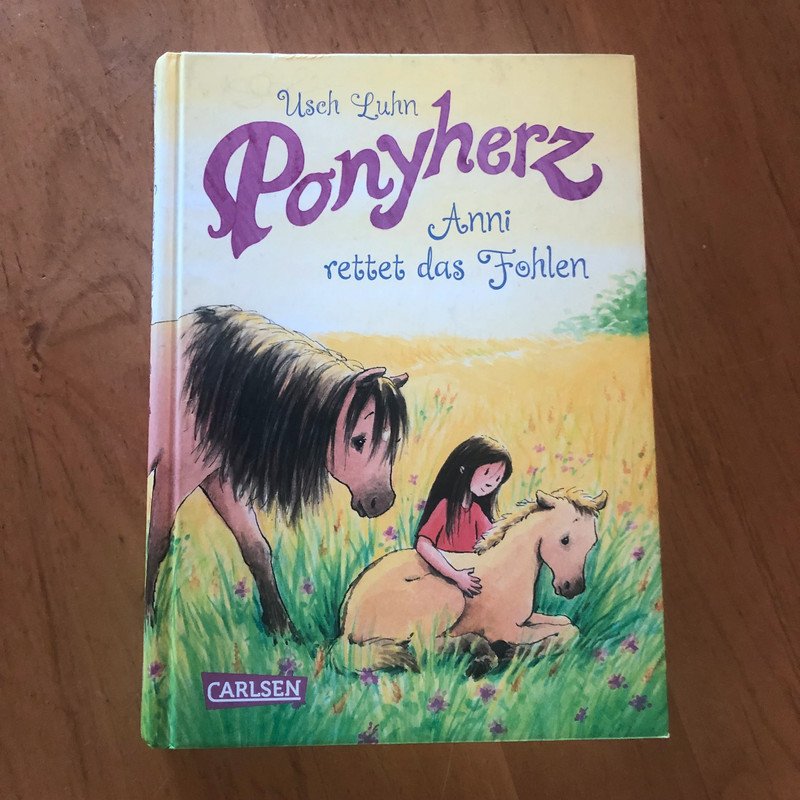 Ponyherz Anni rettet das Fohlen gebunden 