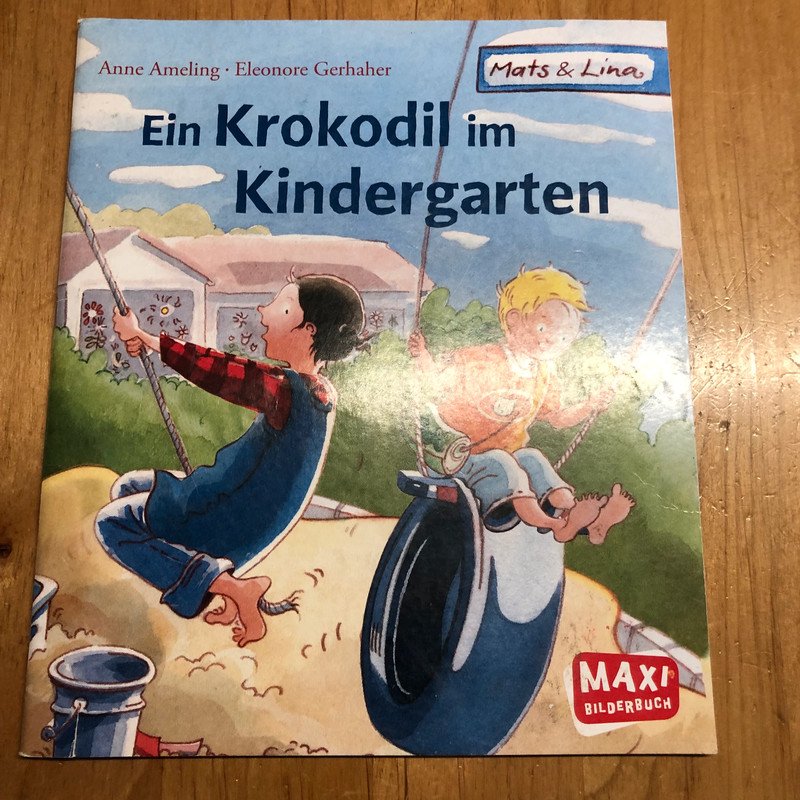 Ein Krokodil im Kindergarten Mats&Lina