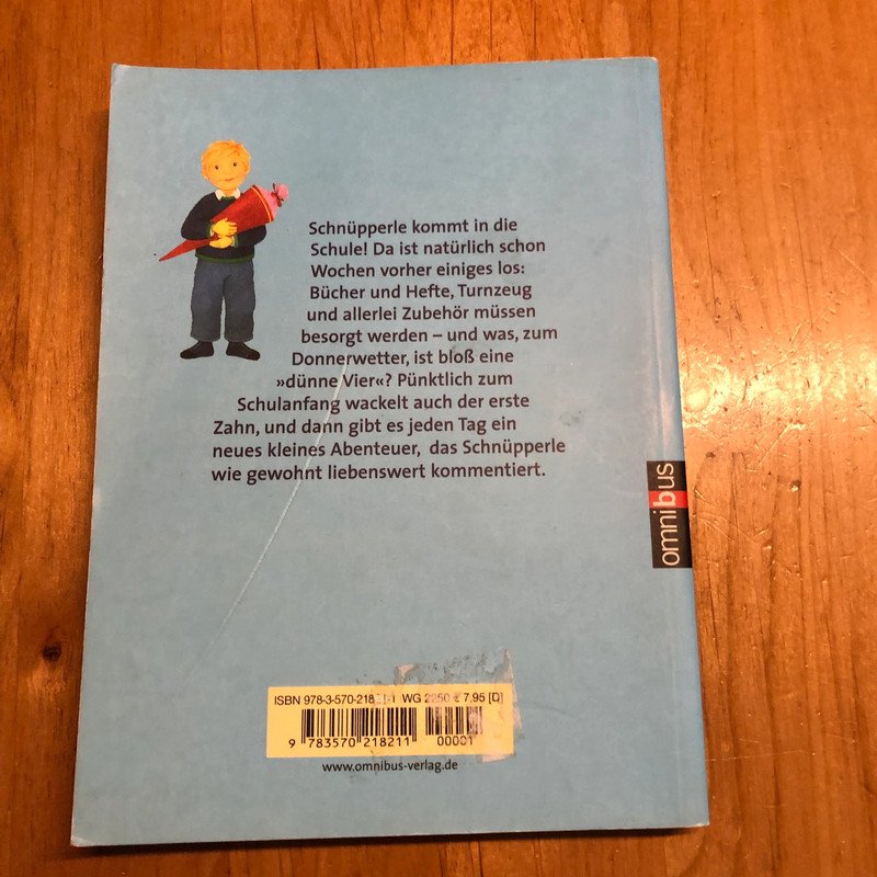 Kinderbuch Das große Schnüpperle Schulgeschichtenbuch