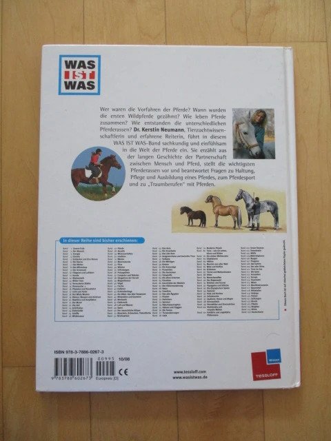 Was ist Was Buch Band 27 Pferde