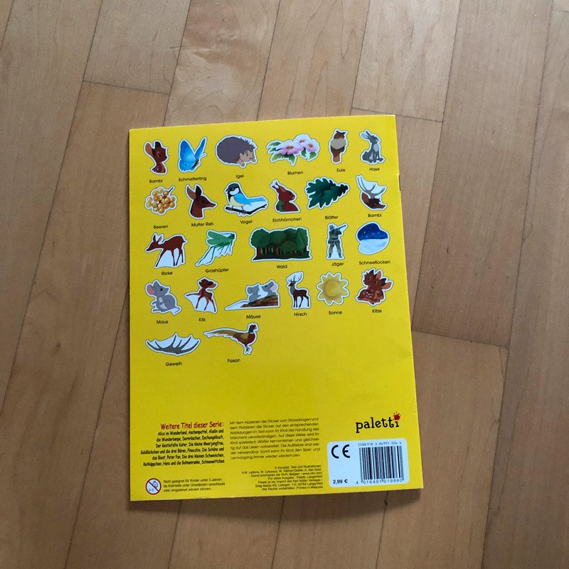 Stickerspass Bambi von paletti