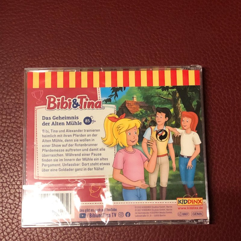 CD Bibi&Tina neu Das Geheimnis der alten Mühle 