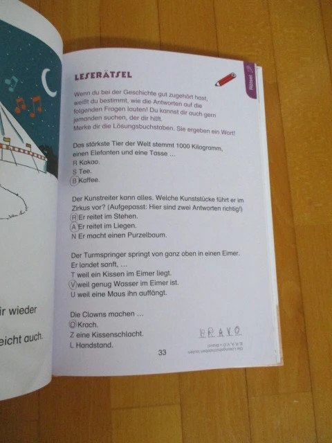 Vorhang auf! Willkommen im Lesezirkus