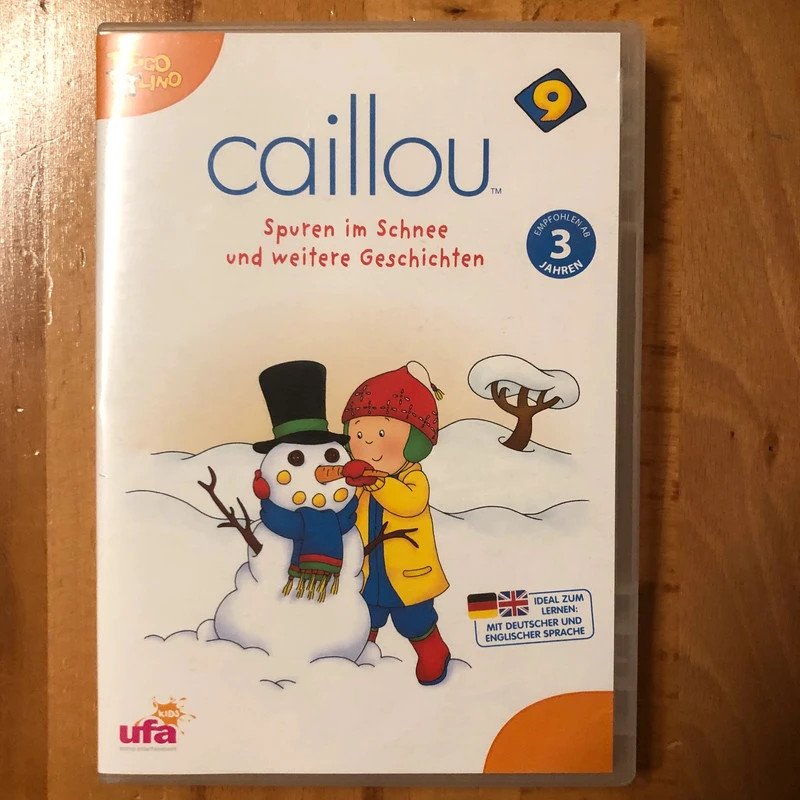 Caillou DVD Spuren im Schnee und weitere Geschichten