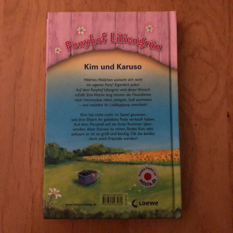 Kim& Karuso Ponyhof liliengrün
