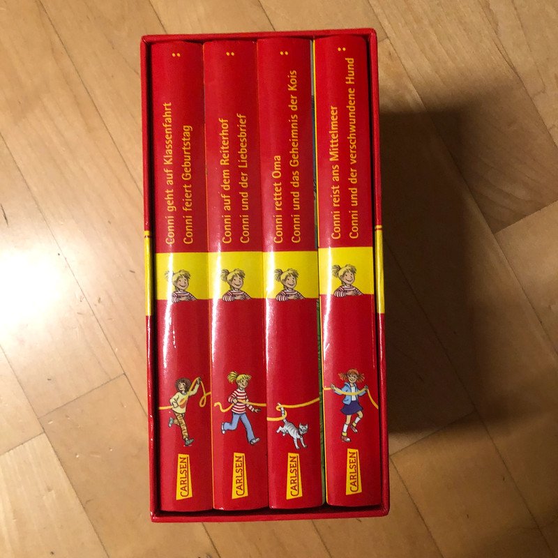 4 Bücher Meine Freundin Conni im Schuber