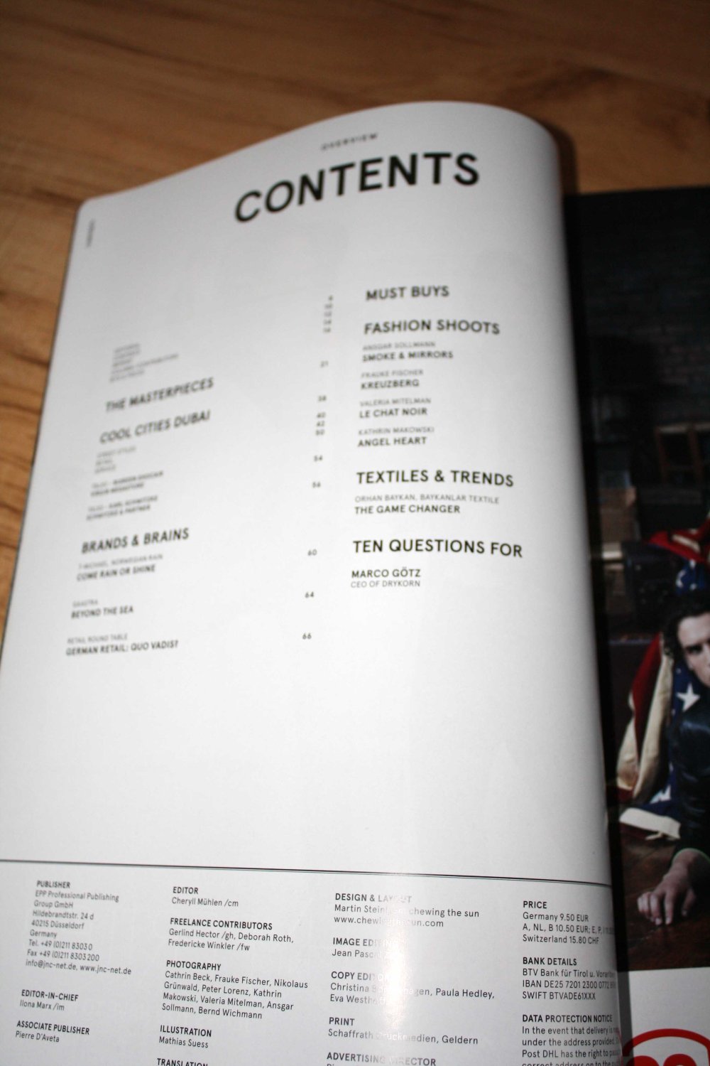 J'N'C. Jeanswear and Contemporary Fashion. No. 65 / 3-2016