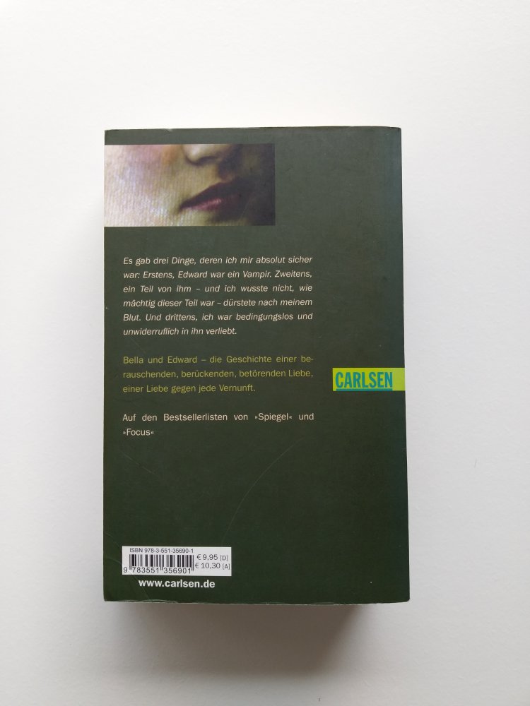 'Bis zum Morgengrauen' von Stephennie Meyer