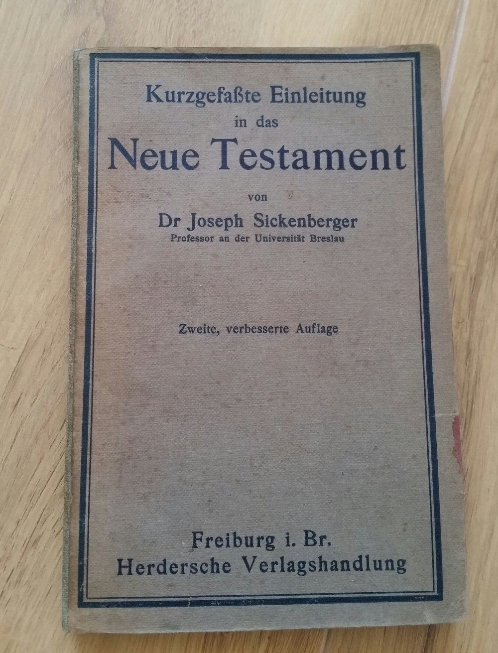 Dr. Joseph Sickenberger 