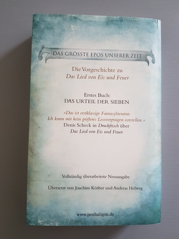 George Martin Die Heckenritter von Westeros Das Urteil der Sieben