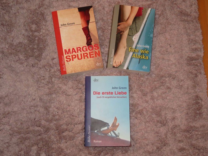 John Green Bücher Die erste Liebe - Margos Spuren - Eine wie Alaska