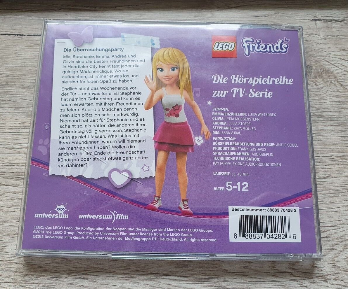 CD Lego Friends - Die Überraschungsparty (CD 2) - Hörspiel