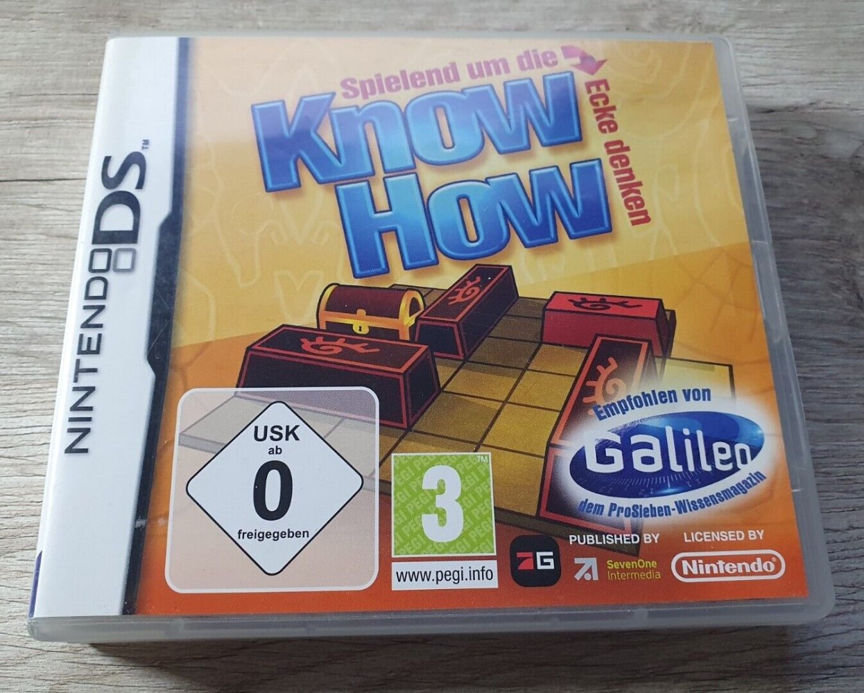 Nintendo DS - Know How - Spielend um die Ecke denken - Spiel