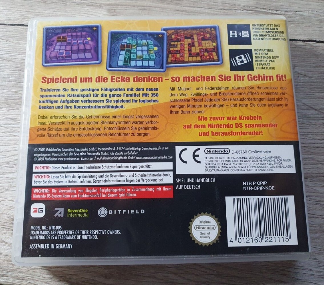 Nintendo DS - Know How - Spielend um die Ecke denken - Spiel