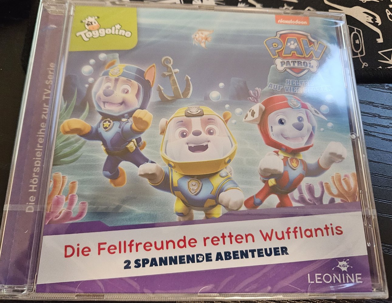 CD Paw Patrol CD 26 – Die Fellfreunde retten Wufflantis (Neu/OVP)