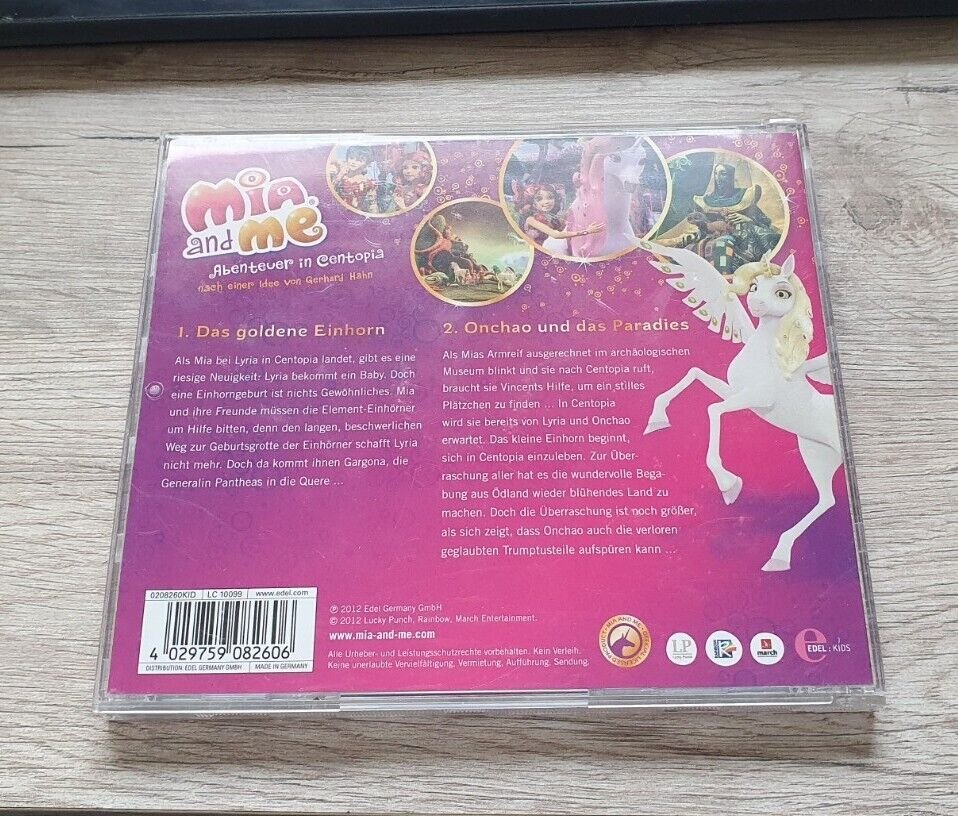 CD Mia and me - Das goldene Einhorn (Folge 3) - Das Original-Hörspiel zur Serie