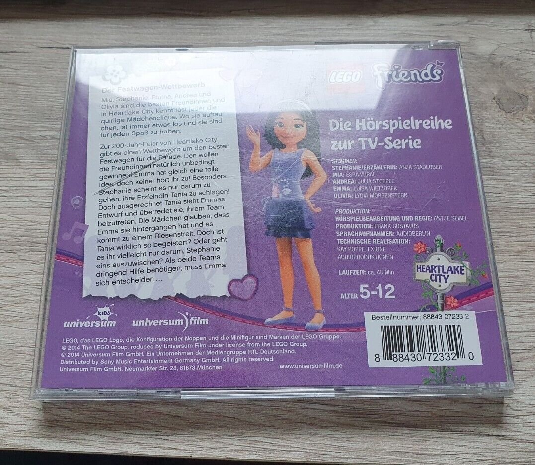 CD Lego Friends - Der Festwagen-Wettbewerb (CD 5) - Hörspiel
