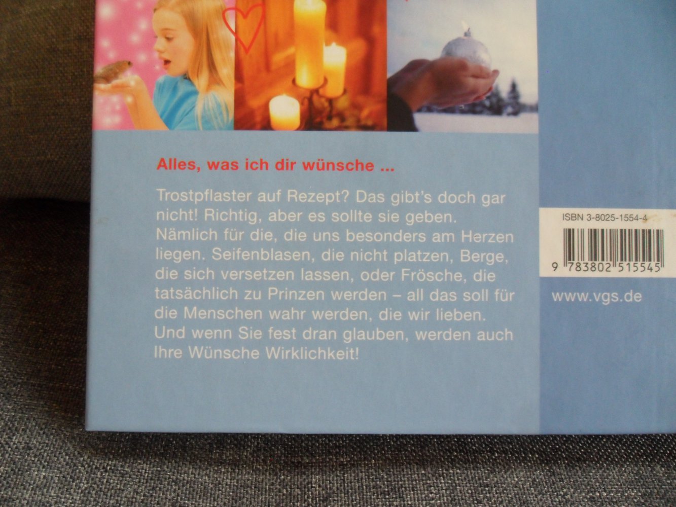 Buch mit Sprüchen 