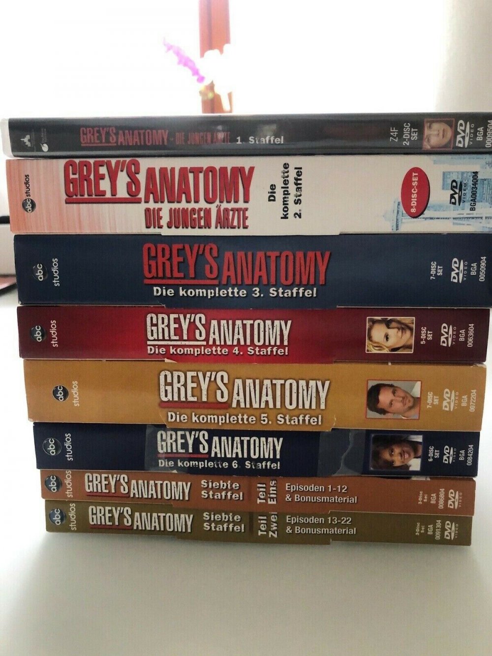 DVD Staffeln 1- 7 Grey’s Anstomie