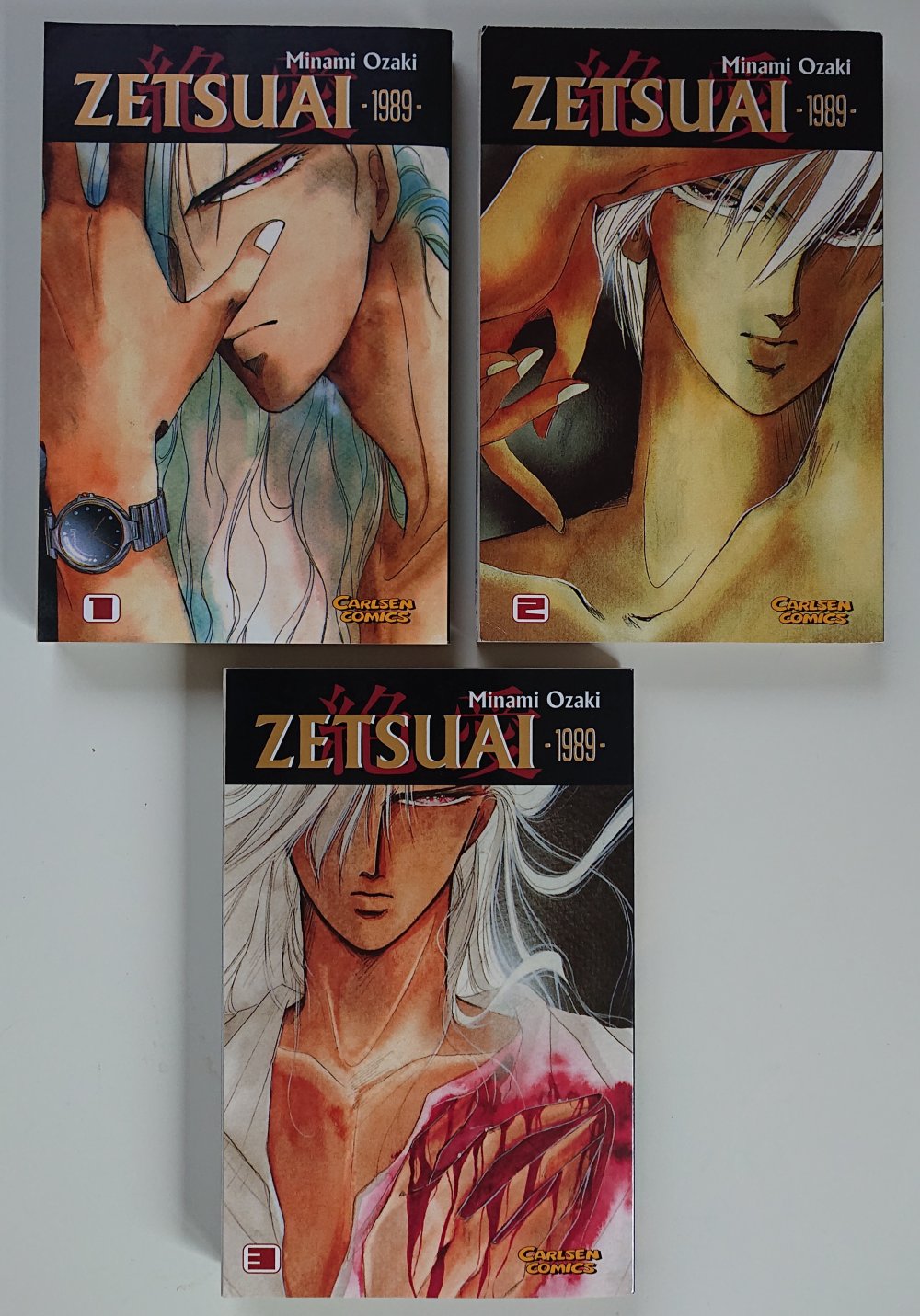 Zetsuai 1989 Band 1 - 3 Manga